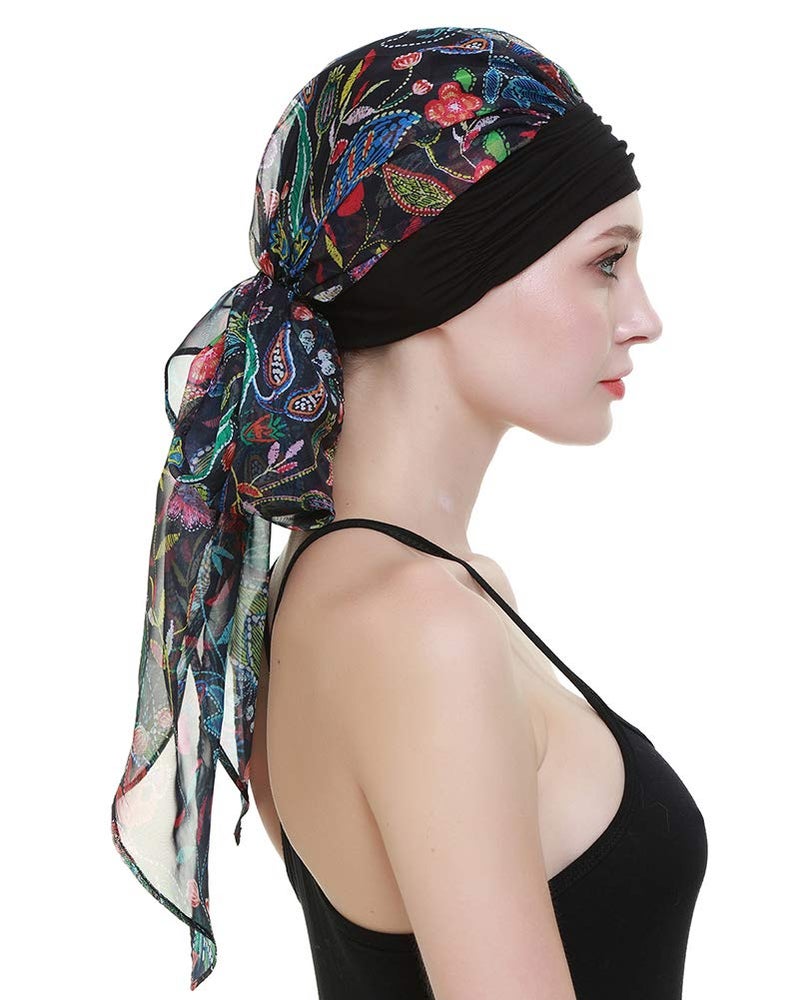 FocusCare Lightweight Chemo Turbans Hats Headbands Sold In USA Cancer Turbin Turbanets For Patients - Image 2